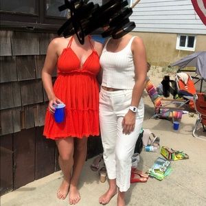 Free people halter dress